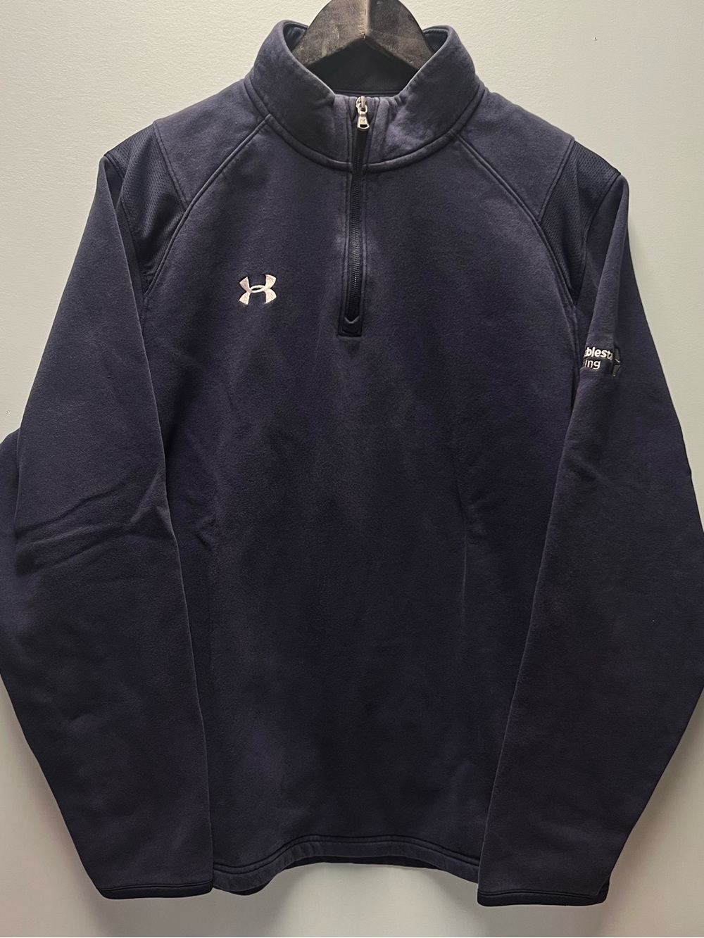 Under Armour Navy Half-Zip Performance Fleece Pullover
